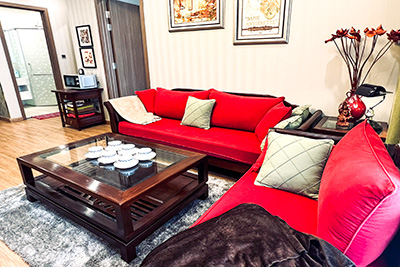 Nicely furnished 2-bedroom apartment for rent in Vinhomes Metropolis Ba Dinh