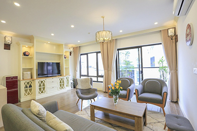 One bedroom apartment with modern furniture in Tay Ho district, Hanoi