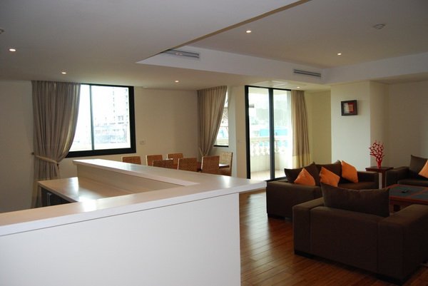 Serviced apartment at Pacific Place Hanoi, Lounge area