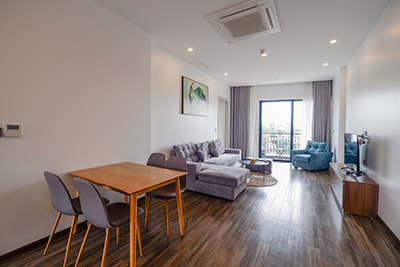 Peaceful view 2-bedroom apartment with balcony in Nghi Tam Village