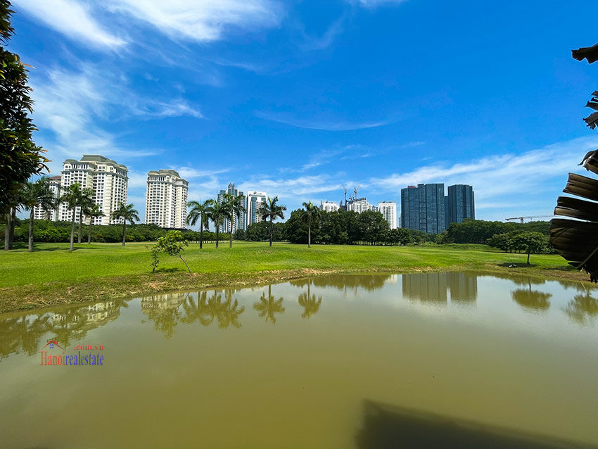 Q block Ciputra: Amazing unfurnished 5-bedroom villa with awesome Golf course view 7