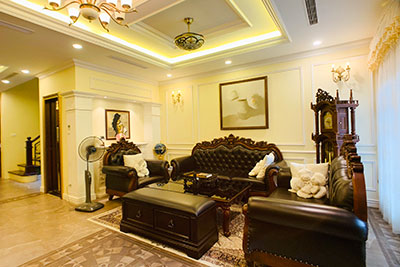 Cần cho thuê liền kề 126m, dãy C1, đầy đủ nội thất 4 phòng ngủ 