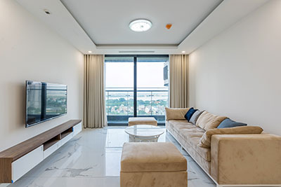 Cho thuê căn hộ 2 phòng ngủ đẹp, hiện đại, view Sông Hồng tại tòa nhà S2 Sunshine City