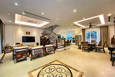 Thuê Biệt Thự Song Lập Vinhomes Riverside | 4PN, 150m², Full Nội Thất