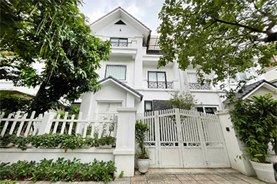 Cho Thuê Biệt Thự Song Lập Vinhomes Riverside Long Biên - 400m², Nội Thất Cao Cấp