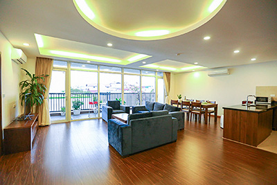 Spacious 3 bedroom apartment for rent in Tu Hoa, nearby Intercontiniental Hotel