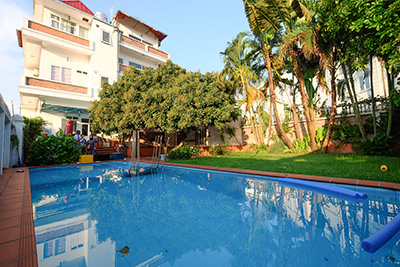 Spacious 4-Bedroom Villa with Pool for Rent in Quiet Tay Ho, Hanoi