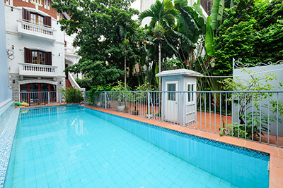 Spectacular 4-Bedroom House for rent with outdoor Pool in To Ngoc Van, Tay Ho