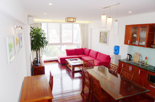 Stunning 1 bedroom Apartment to rent in Truc Bach Lake area, Hanoi