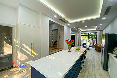 Stunning, fully-furnished townhouse for rent in the STALAKE urban area, Hanoi.