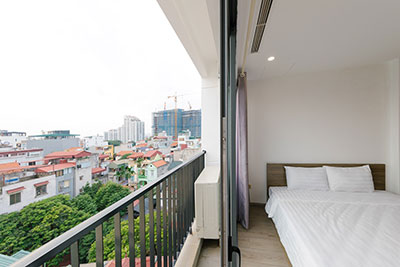 Stunning studio apartment on Xuan Dieu Rd, lake view