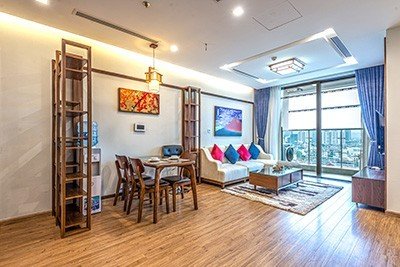 Căn hộ 2 ngủ với thiết kế tinh tế cho thuê tại M2 , Metropolis Ba Dinh