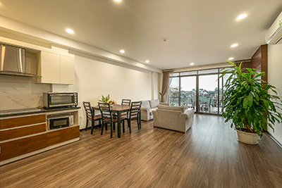 Top floor 2 bedroom Apartment with lake view on Xuan Dieu