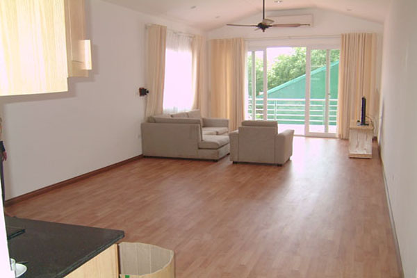 Two bedroom apartment for rent in Hoan Kiem District, modern and full furnished.
