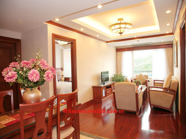 Two bedrooms Deluxe Apartments for rent in Hoan Kiem district, Hanoi
