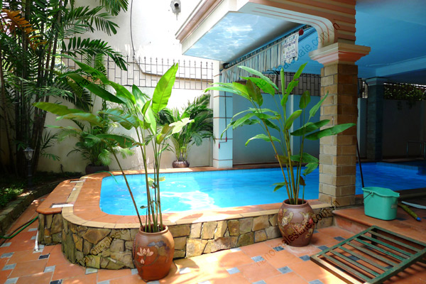 Villa in To Ngoc Van with pool, spacious living room and terrace 2