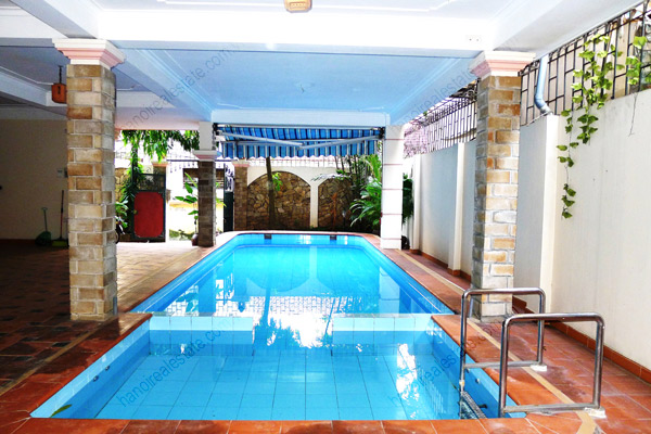 Villa in To Ngoc Van with pool, spacious living room and terrace 7