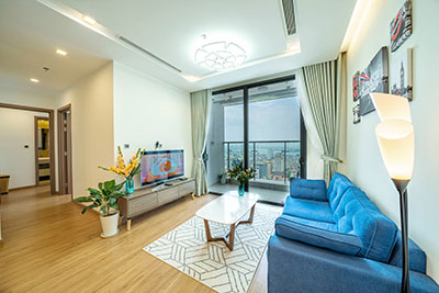 Vinhomes Metropolis Hanoi apartment: West lake view, high floor, modern