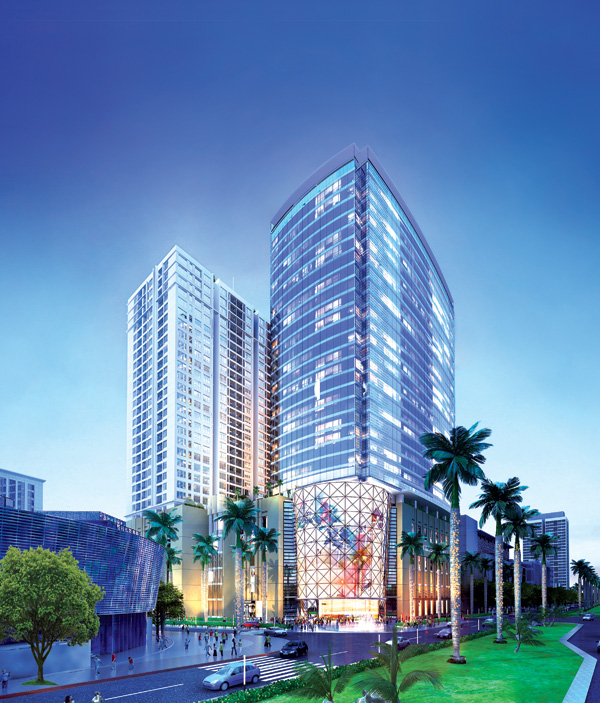 Vinhomes Nguyen Chi Thanh Apartment for rent : Building