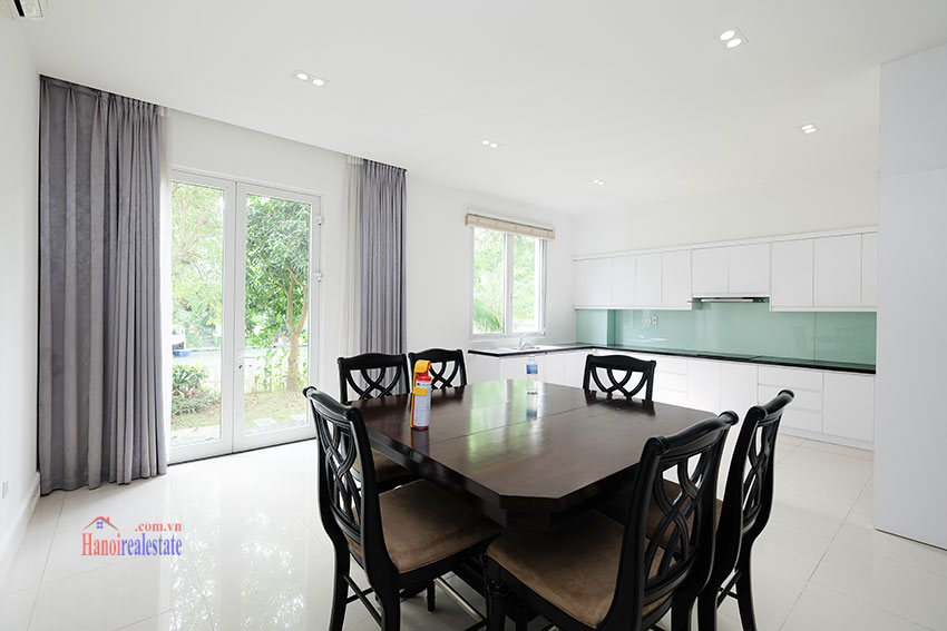 Vinhomes Riverside: Fully furnished modern 04BRs house on Hoa Sua 10, river access 17