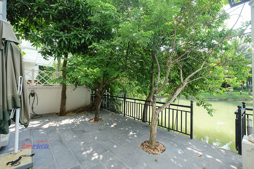 Vinhomes Riverside: Partly furnished 05BRs villa in Hoa Sua 3, river access 8