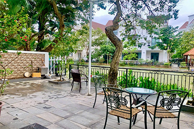 Vinhomes Riverside Semi-detached villa for rent, river view, Near Golf club