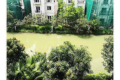 Vinhomes Riverside: Spacious unfurnished  03 + 1BR villa at Hoa Phuong 1, semi detached