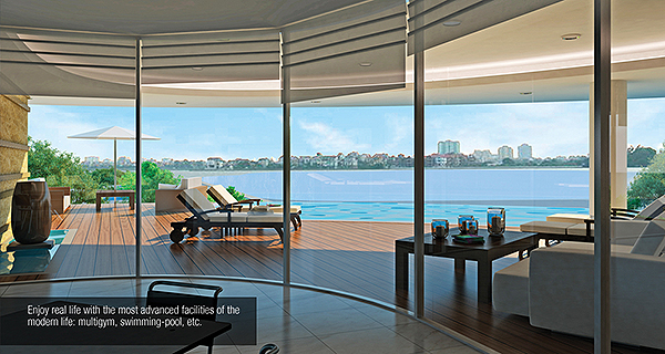 Watermark Hanoi Apartment Swimming Pool