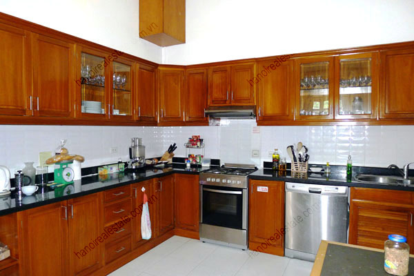 Well Maintained villa with Yard and spacious living room in Tay Ho Hanoi 11