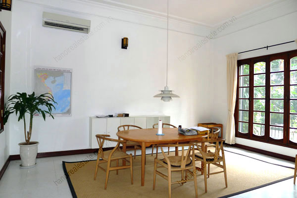 Well Maintained villa with Yard and spacious living room in Tay Ho Hanoi 8