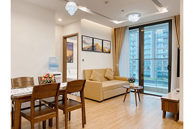 Cho thuê căn hộ một phòng ngủ cao cấp, hiện đại, tầng cao tại Vinhomes Metropolis