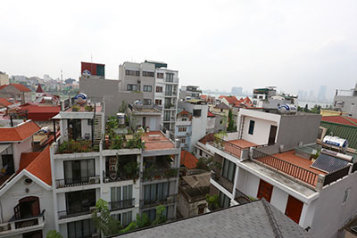 Westlake and city view 03BRs top floor duplex on Xuan Dieu